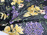 Тканина шифон жаккард принт  №282, фото 2