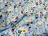 Тканина шифон жаккард принт  №284, фото 4