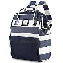 Рюкзак сумка водонепроникна HIMAWARI ABCD D blue з USB, фото 5