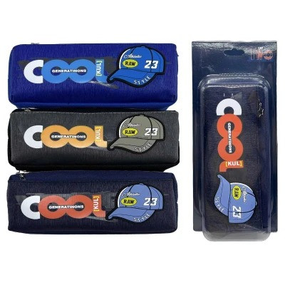 Пенал-косметичка "Кепка", 2 змійки, PVС