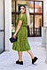 Яскрава сукня з легкої тканини софт , гірчиця, лаванда, зелений. Розмір:48-50,52-54,56-58, фото 2