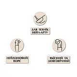 PNB Professional Пензель для дизайну кругле 7D 0-s, нейлон / Gel Brush round 0-s, nylon, фото 2