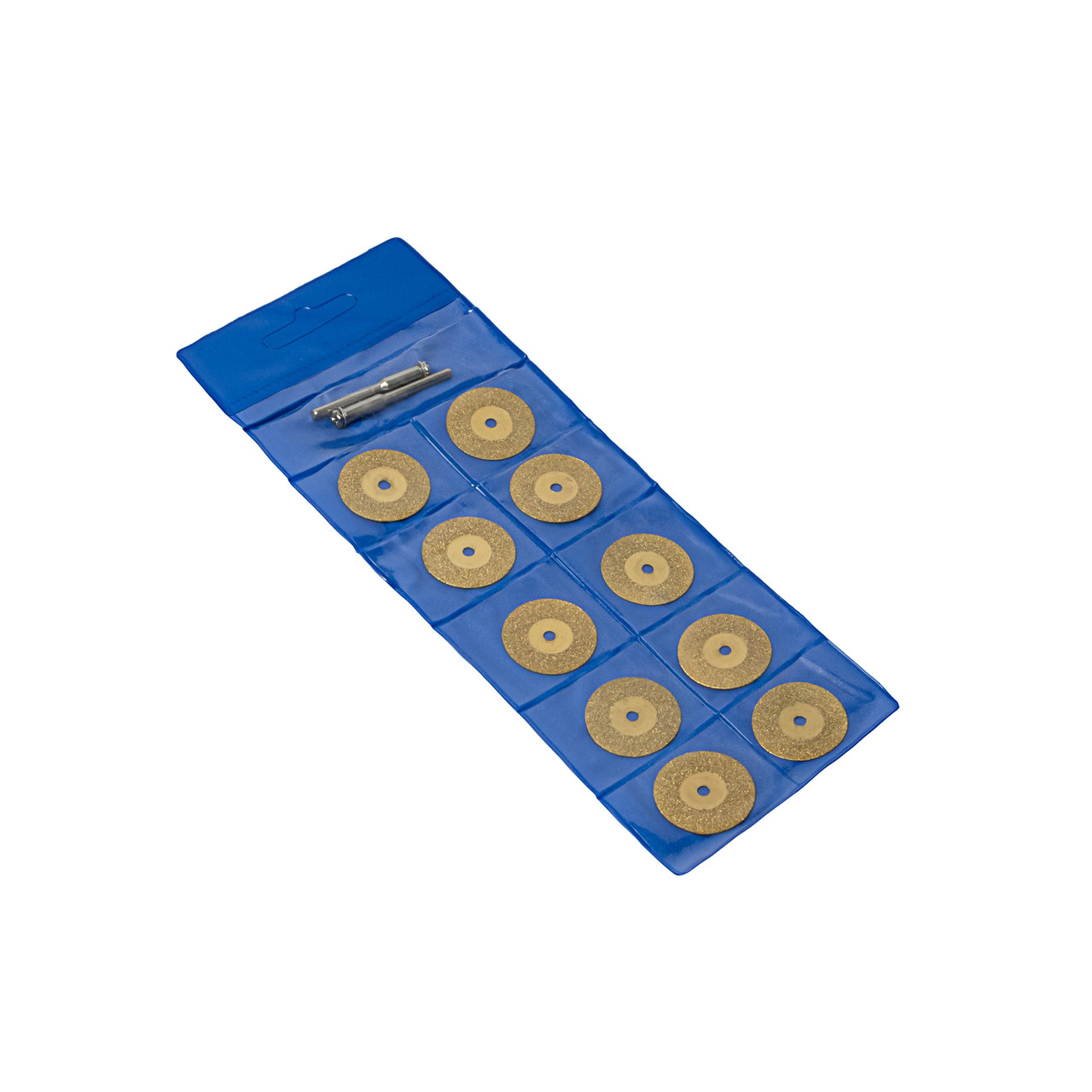 Коло відрізне алмазне (золоте) 40мм 10шт +2 штанги тримач (776868286), фото 1