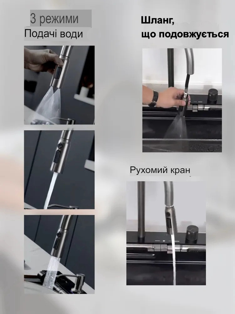 Кухонна мийка SP7545LB - фото 6