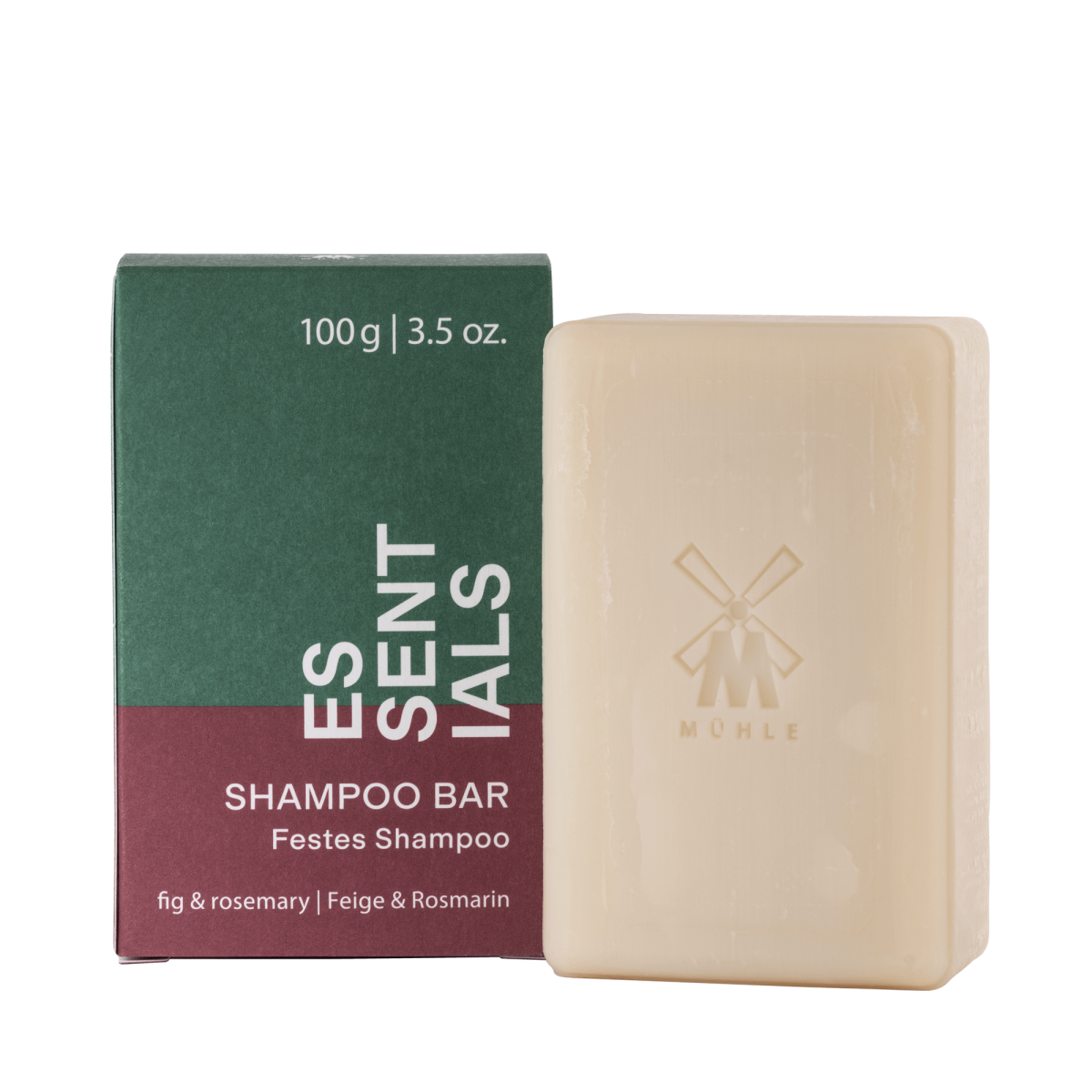 Сухий шампунь MUEHLE ESSENTIALS Shampoo Bar Fig & Rosemary ES HS