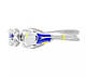 Окуляри для плавання Speedo Biofuse 2.0 Junior (8-00336315947) Clear/Blue дитячі, фото 3