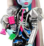 Лялька Монстер Хай Френкі Штейн Monster High Frankie Stein Amped Up Rockstar HNF84 Mattel Оригінал, фото 6