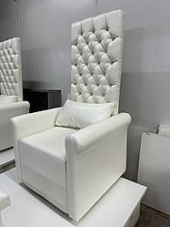 Крісло педикюрне Трон КР-02_MR крісло для клієнтів педикюру