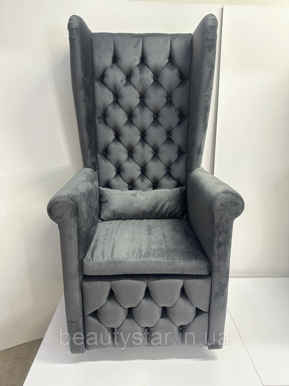 Крісло для педикюру Трон КР-03_MR крісла педикюрні будь-якого кольору для клієнтів салону, фото 1