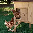 Дерев'яний будиночок для курей 6 курей HEN HOUSE 30 162 x 100 x h 110 cm, фото 9