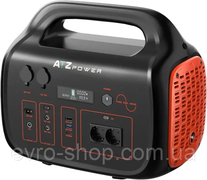 Зарядна станція E-Polar ATZ1000AEU 1000W 1075 Wh (290 000 мА·год), фото 1