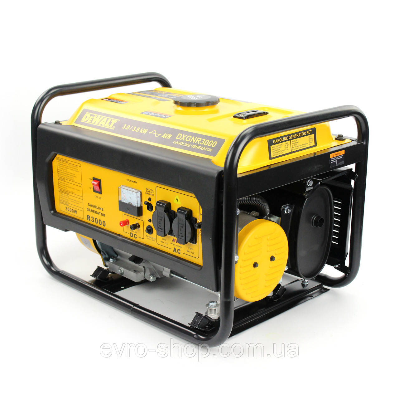 Бензиновий генератор DeWalt DXGNR3000 з мідною обмоткою (3.5 кВт), фото 1
