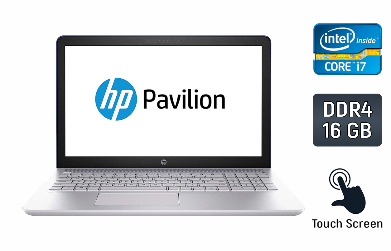 Ультрабук Б-клас HP Pavilion 15-cc665cl/ 15.6" 1920x1080 Touch/ i7-8550U/ 16GB RAM/ 256GB SSD/ UHD 620