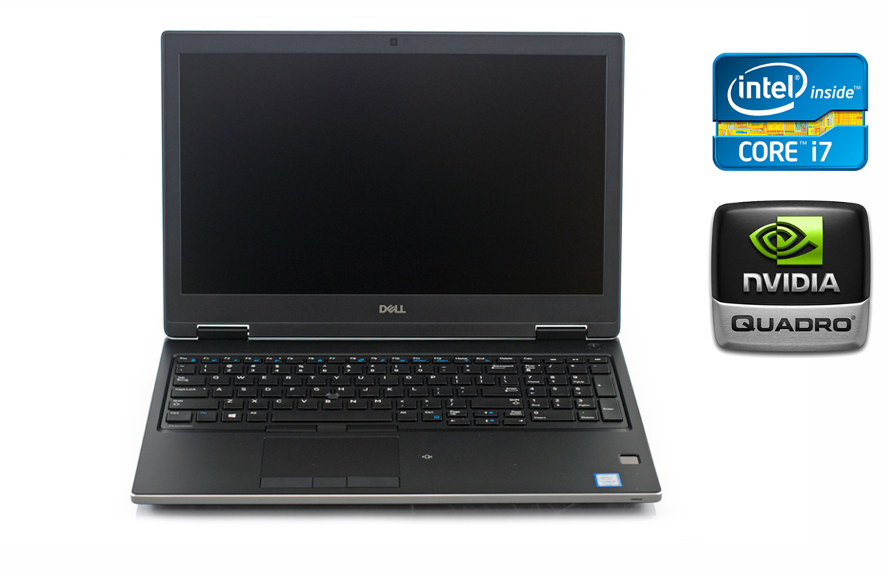 Ноутбук Б-клас Dell Precision 7530/ 15.6" (1920x1080)/ Core i7-8850H/ 16 GB RAM/ 512 GB SSD/ Quadro P1000 4GB
