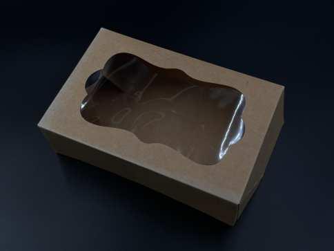 Збірні картонні коробки для подарунків. Крафтовий колір. 22.5х14.5х7см / Збірні картонні коробки для подарунків. Крафтовий колір., фото 1