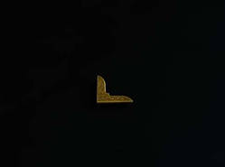 Куточок для папок меню. Колір "стара латунь". 25х25х6мм / Куточок для папок меню. Колір "стара латунь". 25х25х6мм