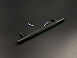 Ручки меблеві. Колір чорний. 180мм / Ручки меблеві. Колір чорний. 180мм