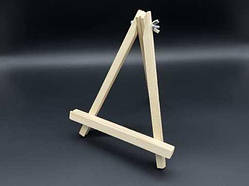 Підставка настільна для картин, тарілок, малюнків і декору з натурального дерева, розмір 24х17.5 см / Підставка настільна для