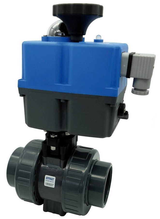 Кран кульовий з електроприводом Effast d 75 мм PTFE/EPDM BDREBKY1A0750