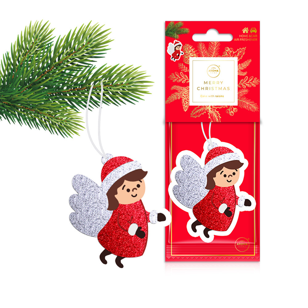 Ароматизатор "Янгол" Aroma Home Merry Christmas - Cake with raisins (836889)