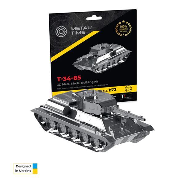 Колекційна модель-конструктор Metal Time T-34/85 танк