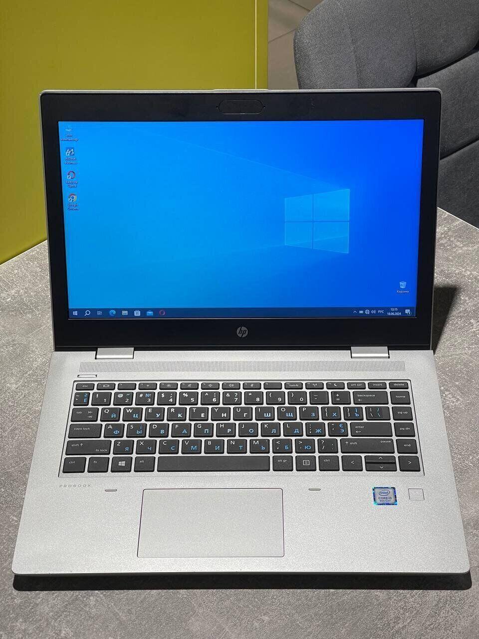 Б/в Ноутбук HP ProBook 640 G5 14" 1366x768| Core i3-8130U| 16 GB RAM| 240 GB SSD| UHD 620