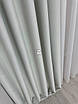 Комплект штор блекаут flat №19 біло-сірі, матові однотонні Blackout 2 штори, фото 2