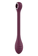 Вибратор регулируемый вагинальный и для точки G фиолетового цвета DreamToys Glam Love&Life