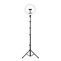 Утримувач із кільцевим освітленням JOYROOM Touch Selfie Ring Light JR-ZS228 AKL01 |10", 2A, 2700-5700K| 4756427