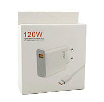 Зарядний пристрій Adapter 9172 Usb із кабелем Type-c 120w