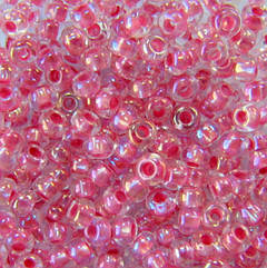 Прозорий профарбований бісер