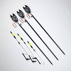 Набір свінгерів сигналізаторів та підставок під вудилища 3 шт №1