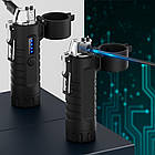 Запальничка 2 дуги водонепроникна в подарунковому пакованні US-773, фото 4