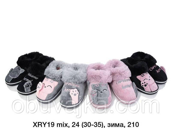 Зимове взуття оптом Кімнатні зимові капці 2024 бренду Lion (рр. 30-35), фото 1