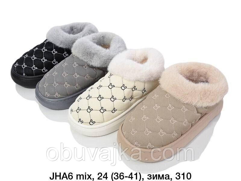 Зимове взуття оптом Кімнатні зимові капці 2024 бренду Lion (рр. 36-41)