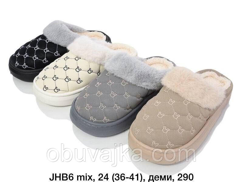 Зимове взуття оптом Кімнатні зимові капці 2024 бренду Lion (рр. 36-41)