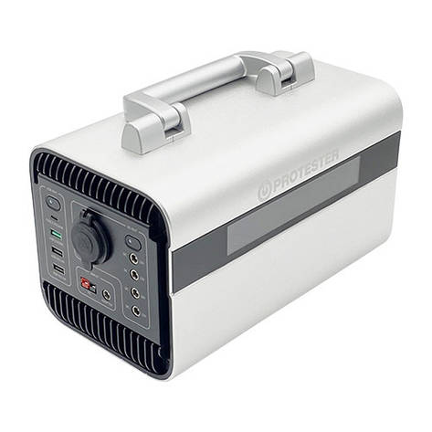 Портативна зарядна станція 600W/1000W(Max), 220V, 577.2Wh, 14.8V/39Ah (156 000mAh/3.7V) PROTESTER PRO-PS600D, фото 1