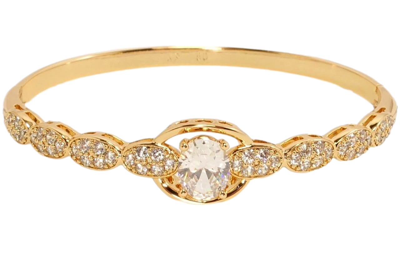 Браслет Xuping Позолота 18K "Таємниця" ø 6см