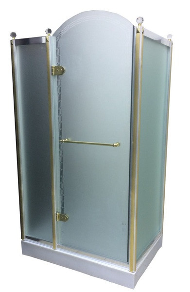 Душова кабіна Orans SR-1654-COMBI gold/chrome (L) 120х80х200