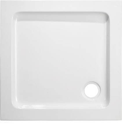 Душовий піддон Veronis PD 90 S 90х90х15 см білий акриловий, фото 1