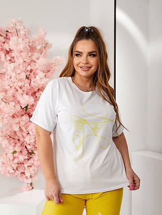 Стильний жіночий костюм, тканина "Льон" 48, 50, 56, 58, 60, 62, 66 розмір 48, фото 2