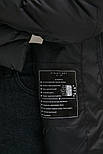 Подовжена зимова куртка Finn Flare FWB110137-200 Down fill чорна S, фото 9