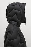 Подовжена зимова куртка Finn Flare FWB110137-200 Down fill чорна S, фото 7