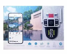 Камера поворотна відеоспостереження YC101 PTZ WI-FI iC227