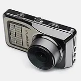 Відеореєстратор DVR E26 3" LCD 1080p 170° Подвійна лінза, Автомобільний реєстратор ДВР E-26 SV227, фото 5