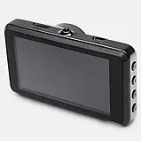 Відеореєстратор DVR E26 3" LCD 1080p 170° Подвійна лінза, Автомобільний реєстратор ДВР E-26 SV227, фото 6