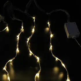 Xmas гірлянд (Водоспад 3M*2M) 360LED WW-3 Теплий білий 12PCS iC227