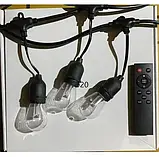 Гірлянда Xmas 20 bulb 20 м Smart RGB 8 кольорів Wi-Fi Tuya SV227, фото 3