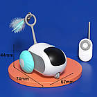 Інтерактивна іграшка для кота + пульт, від USB / Котяча іграшка / Іграшка для котів / Розумна іграшка для котів, фото 9