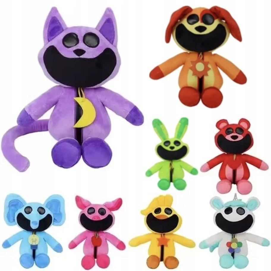 М'яка іграшка Кет неп 35 см Poppy Playtime Smiling Critters
